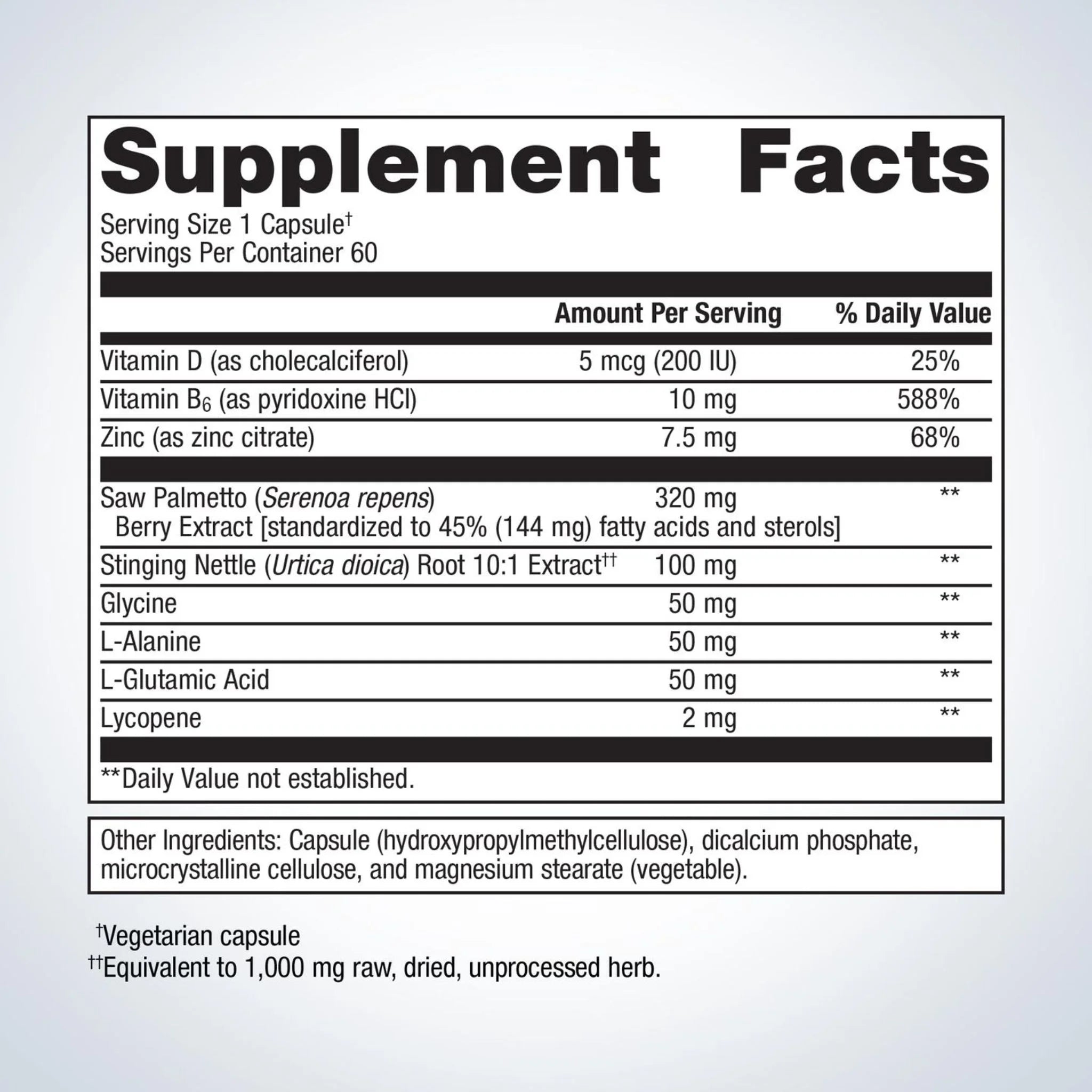 Metagenics Concentrated Ultra Prostagen 60 Capsules - Nature's Source Inc