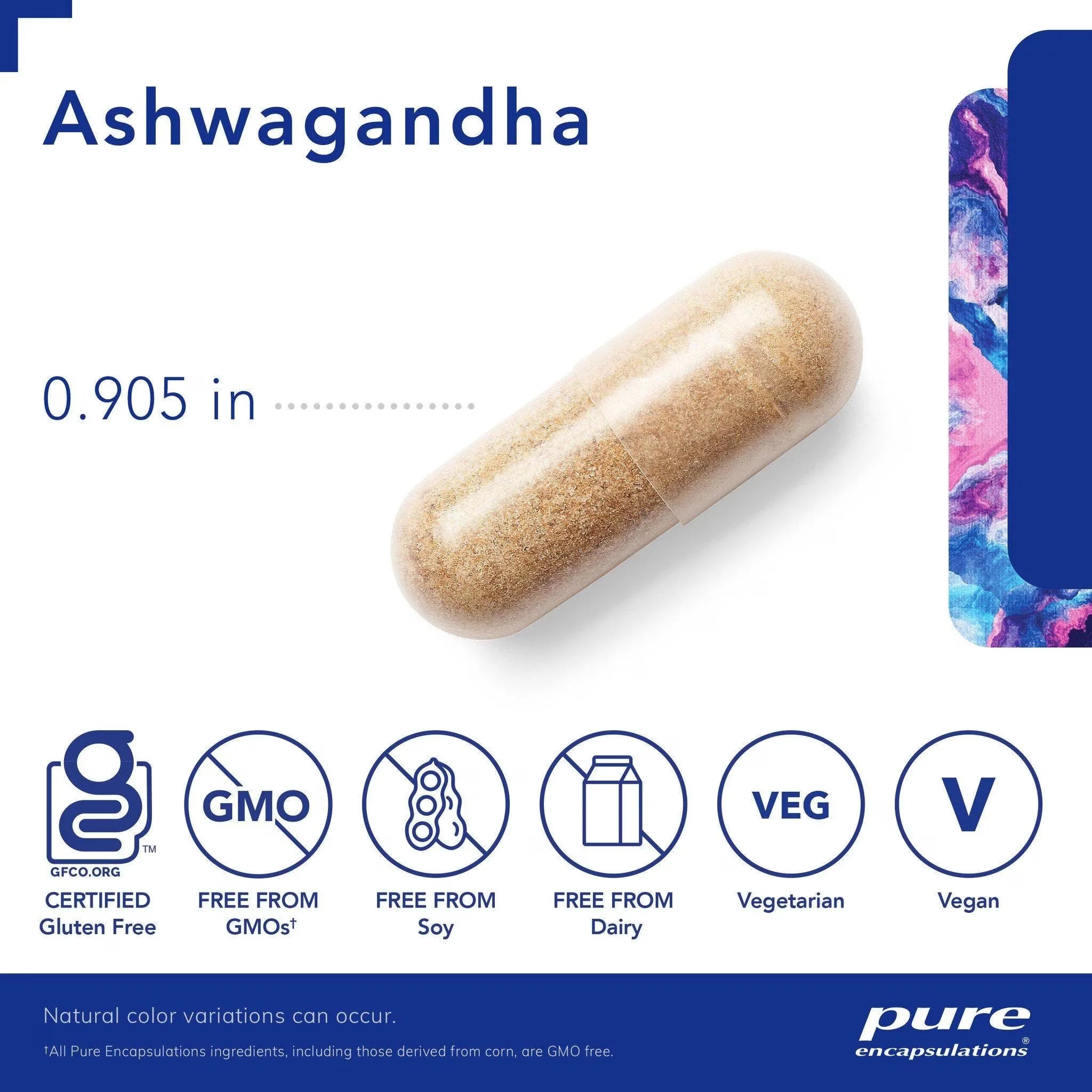 Pure Encapsulations Ashwagandha 120 Capsules