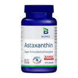 Biomed Astaxanthin 60 Softgels - Reduce Inflammation and Oxidative Stress, Improve Muscle Endurance, Eye Health, Eye Fatigue, Healthy Radiant Skin & Sharpen Vision - Nature's Source Inc