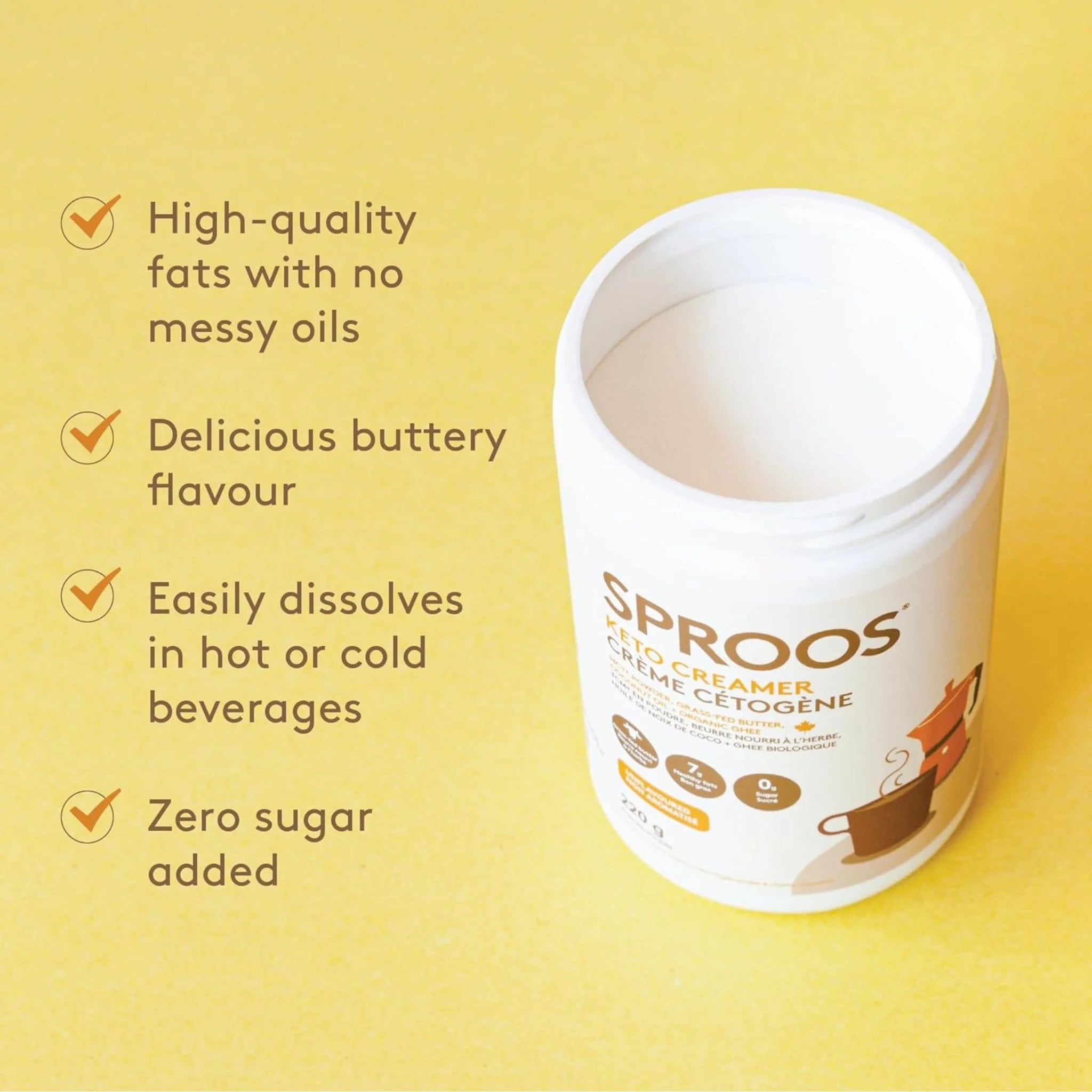 Sproos Keto Creamer 220g