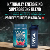 Vega Protein + Supergreens Berry 522g - Nature's Source Inc