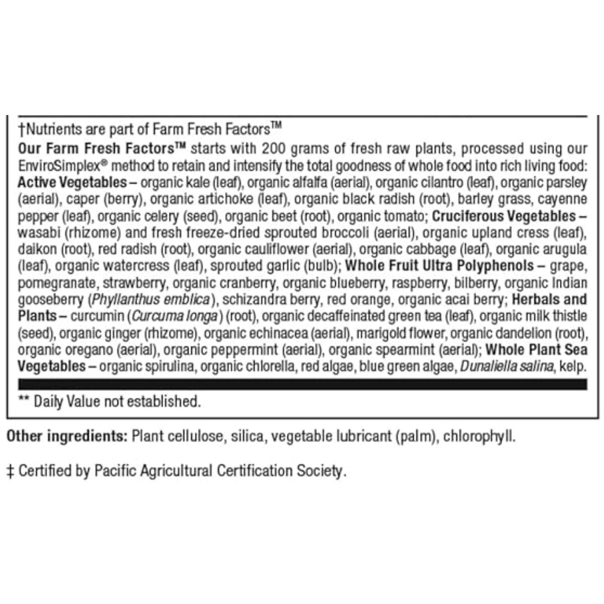 Natural Factors Whole Earth & Sea Women's Multi 50 (60 t) - Nature's Source Inc