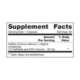 NFH Saffron SAP 60 Capsules - Nature's Source Inc