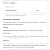 Bioclinic Naturals PEA 400mg 90 Capsules - Nature's Source Inc