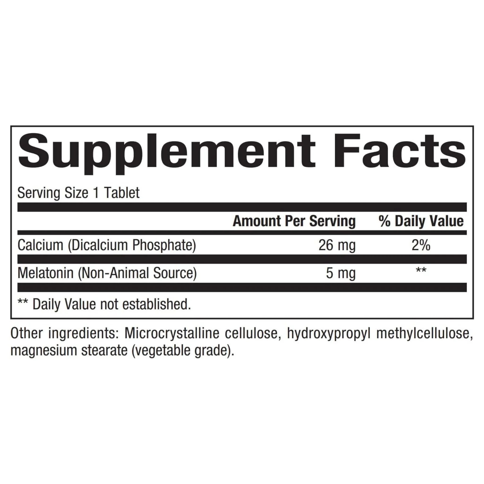 Bioclinic Naturals Melatonin Time Release 5mg 60 Tablets