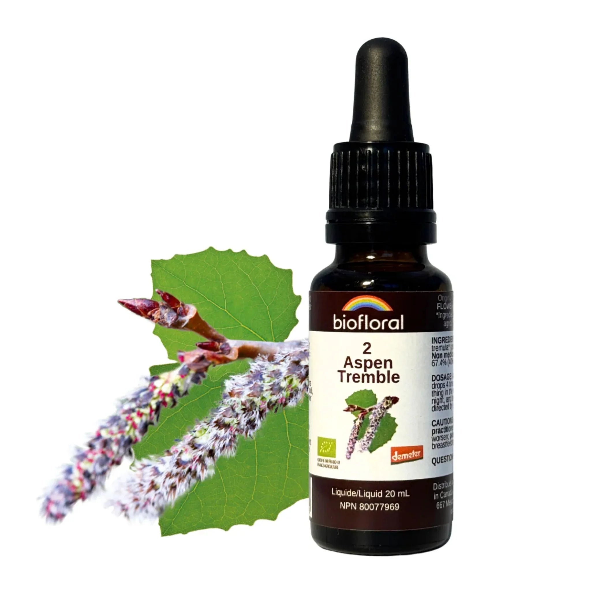 Biofloral Aspen Flower Essence Remedy 20ml