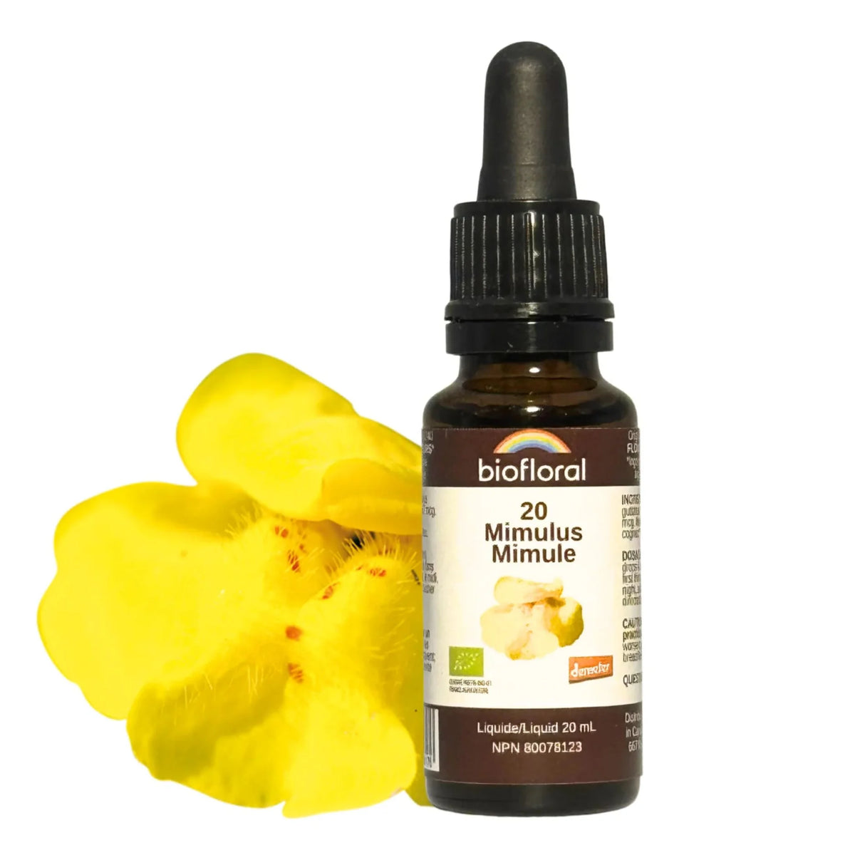Biofloral Mimulus Flower Essence Remedy 20ml