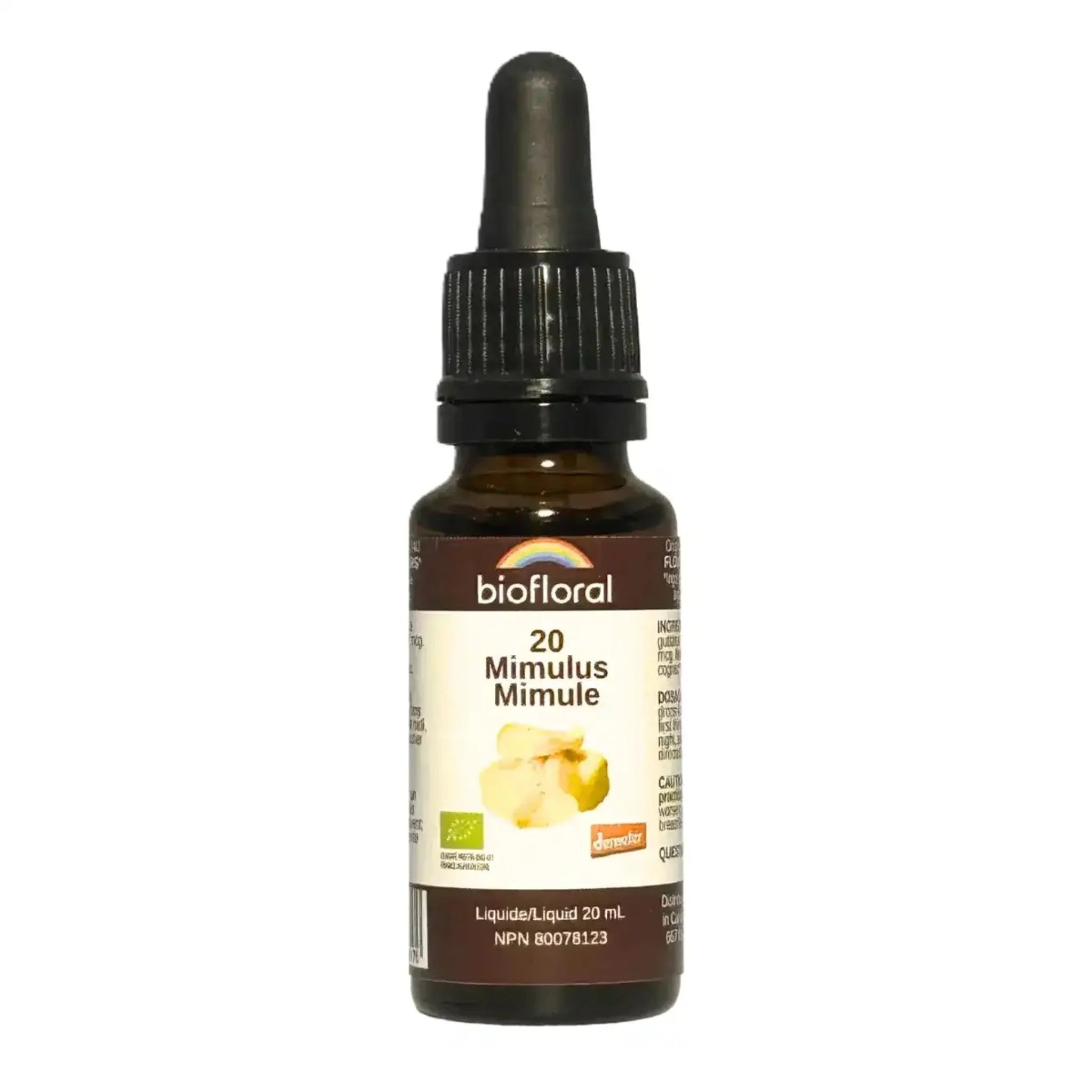 Biofloral Mimulus Flower Essence Remedy 20ml