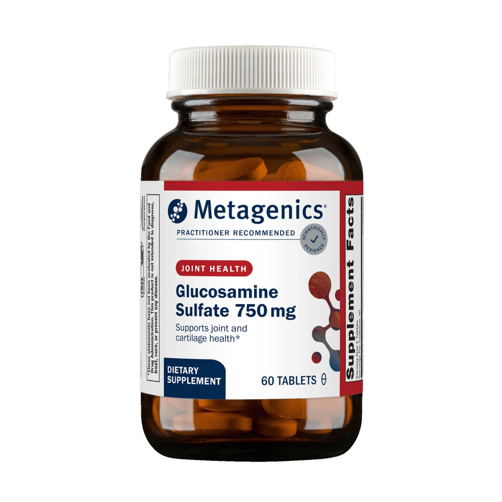 Metagenics Glucosamine Sulfate 750 60 Tablets - Nature's Source Inc
