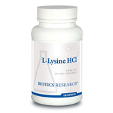 Biotics Research L-Lysine HCl 180 Capsules