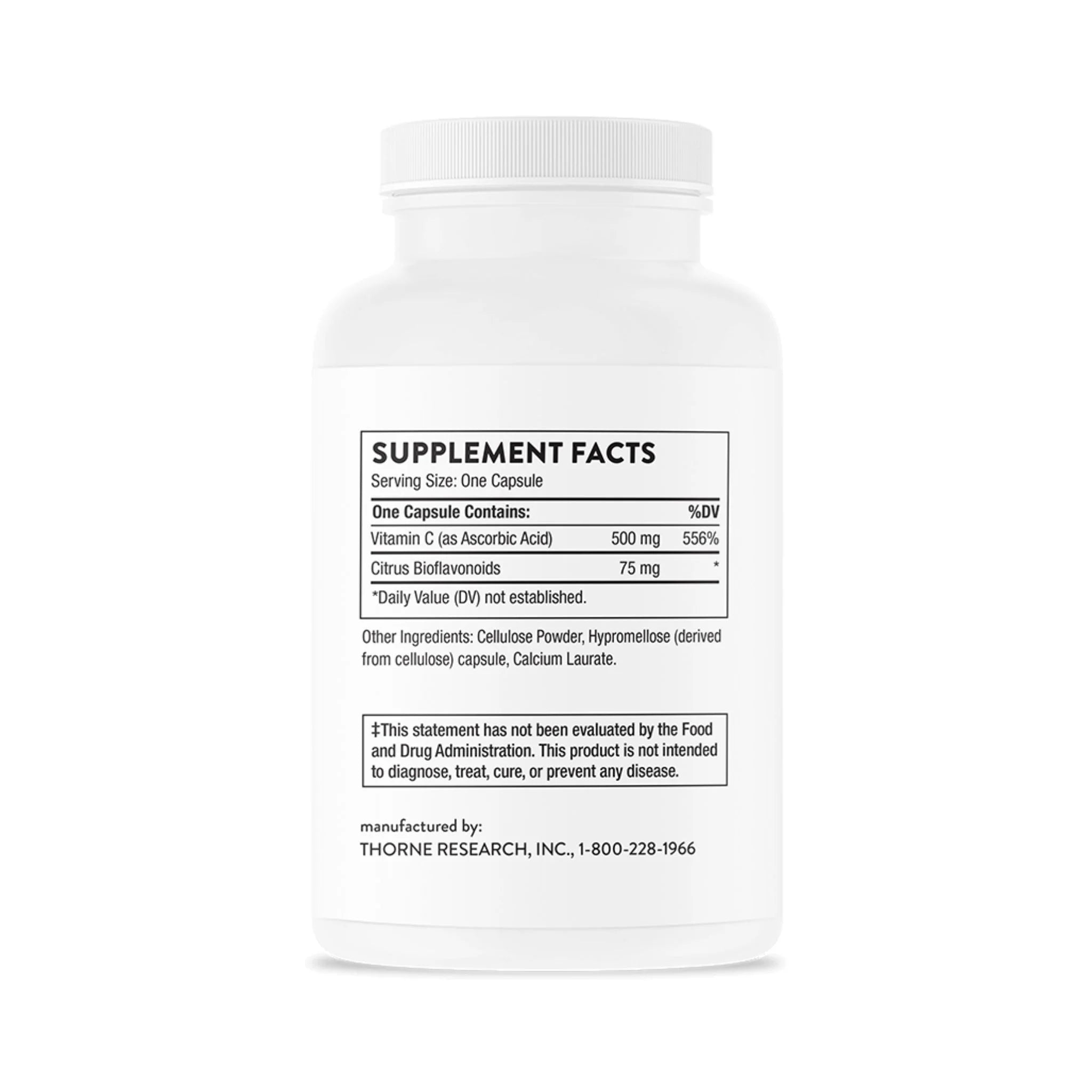 Thorne Vitamin C With Flavonoids 90 Capsules - Nature's Source Inc