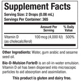 Biotics Research Bio-D-Mulsion Forte 2000IU 30ml