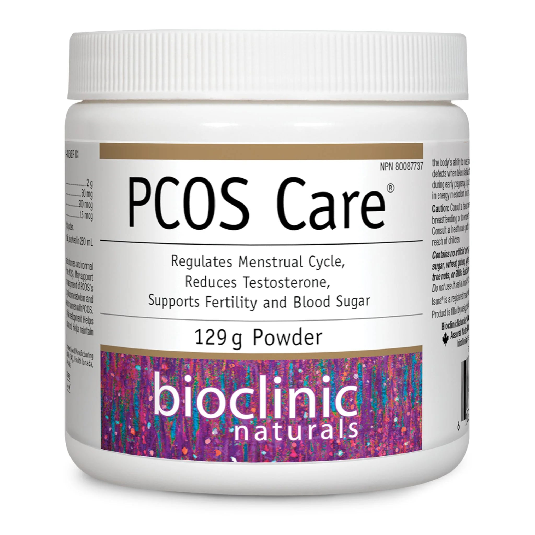 Bioclinic Naturals PCOS Care 129g - Nature's Source Inc