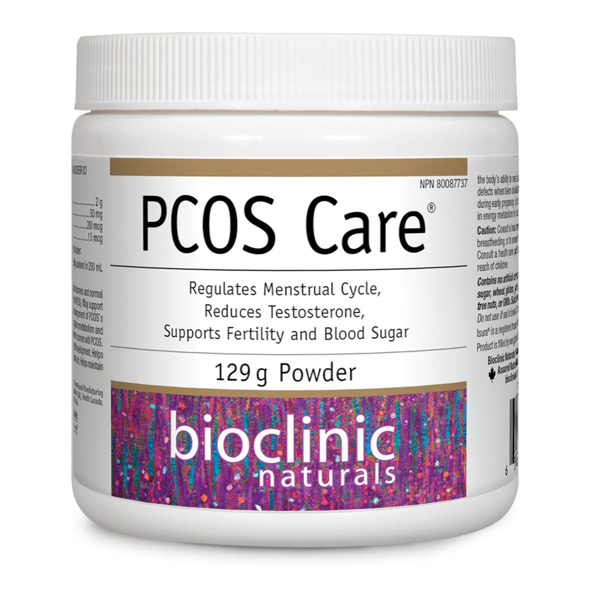 Bioclinic Naturals PCOS Care 129g - Nature's Source Inc