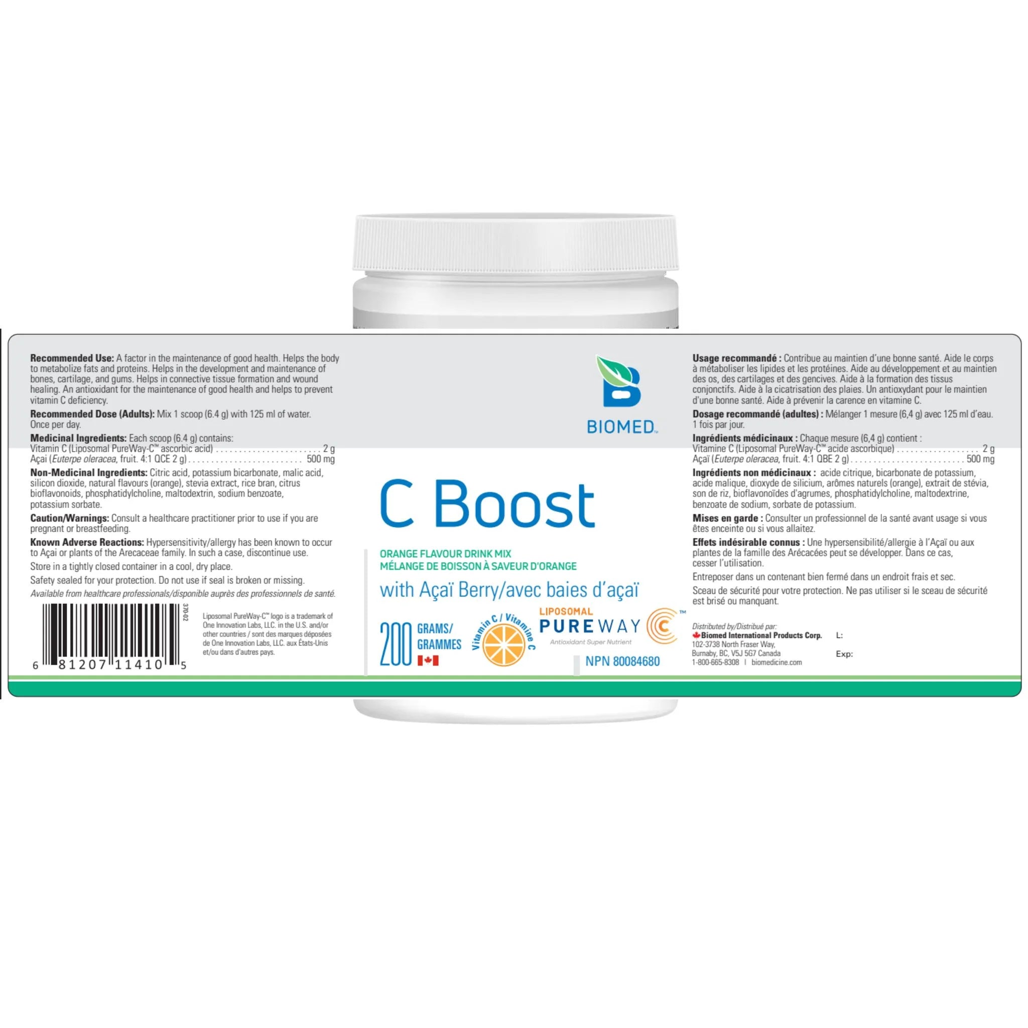 Biomed C Boost 200g