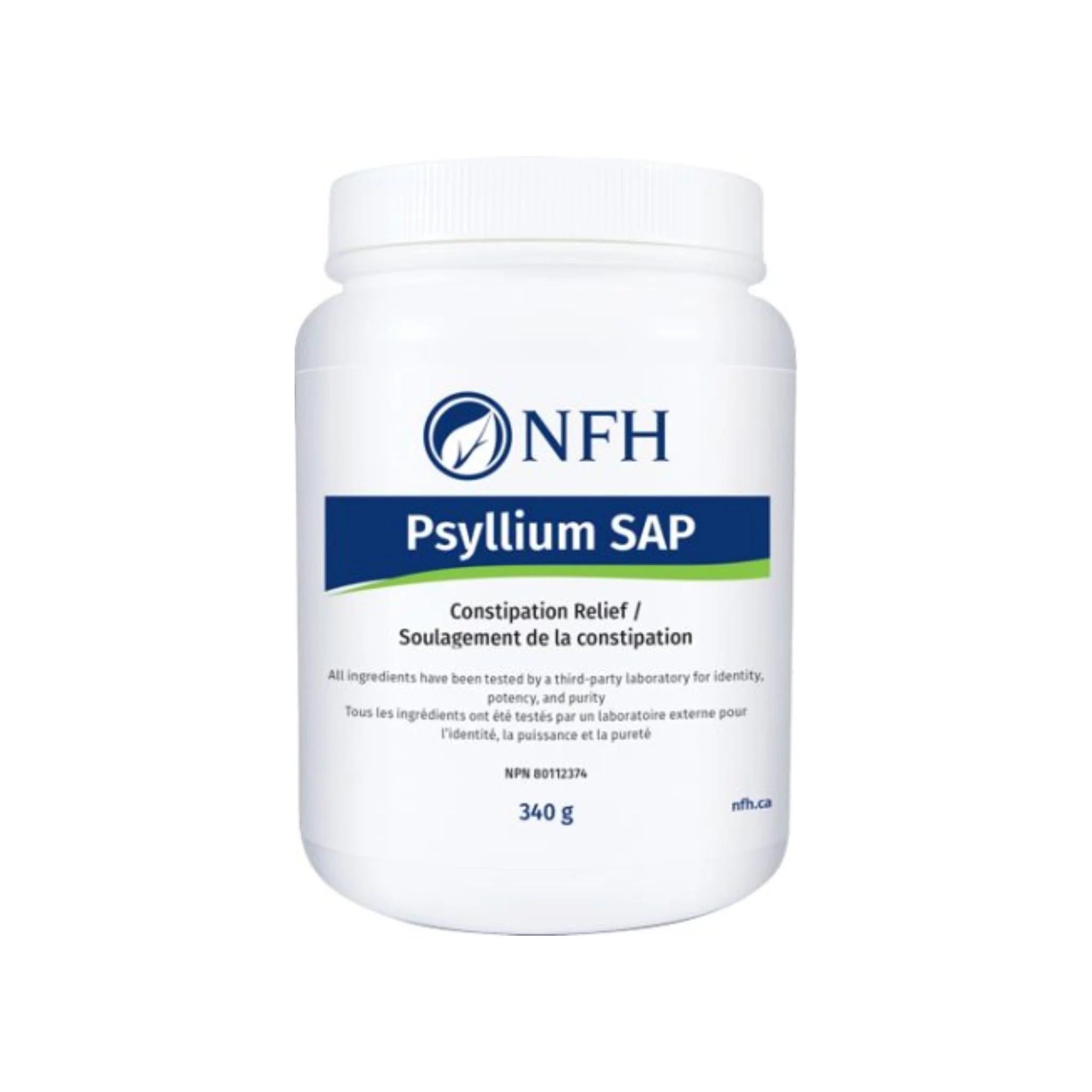 NFH Psyllium SAP 340g - Nature's Source Inc