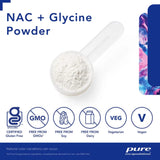 Pure Encapsulations Nac + Glycine 159g - Nature's Source Inc