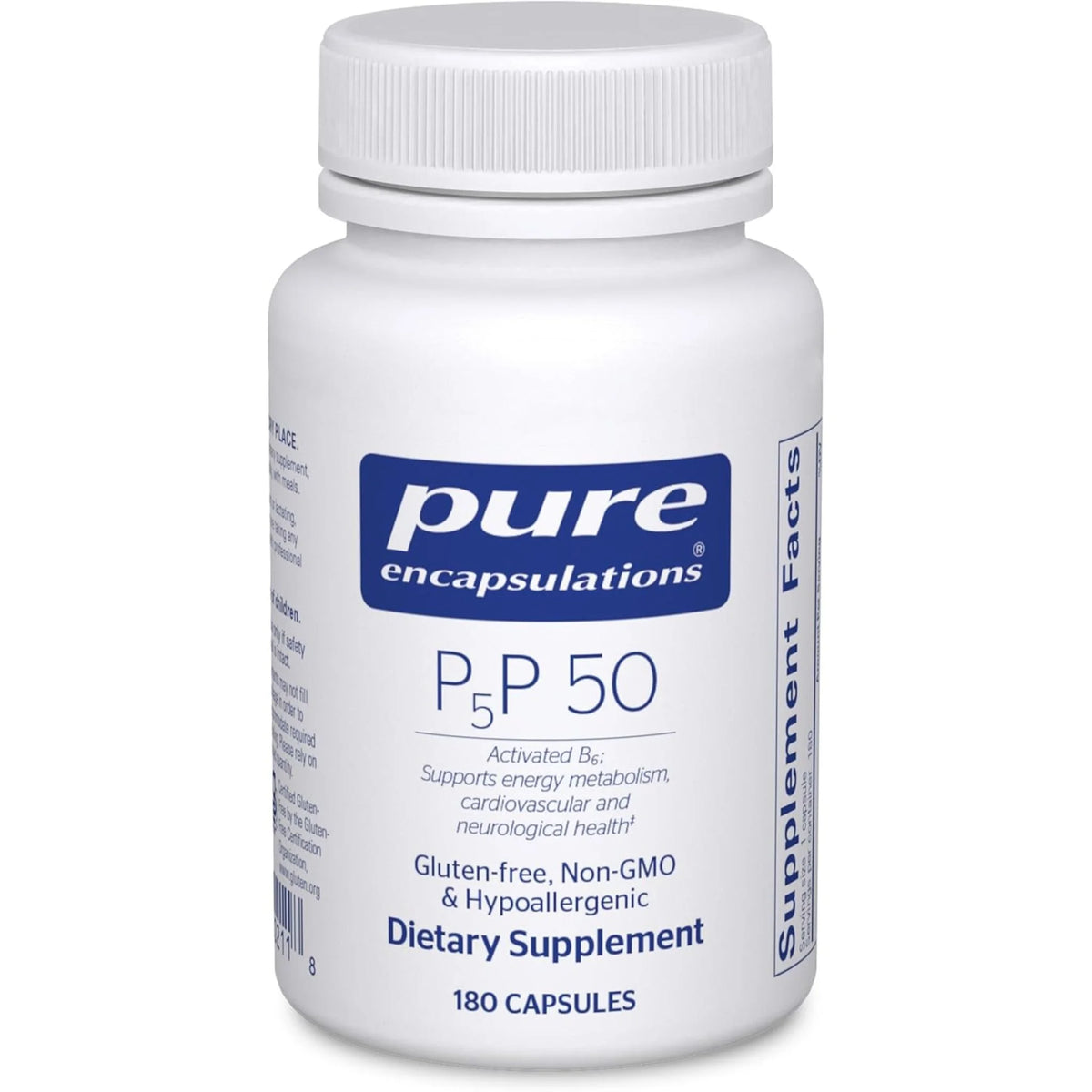 Pure Encapsulations P5P 50 180 Veg-Caps