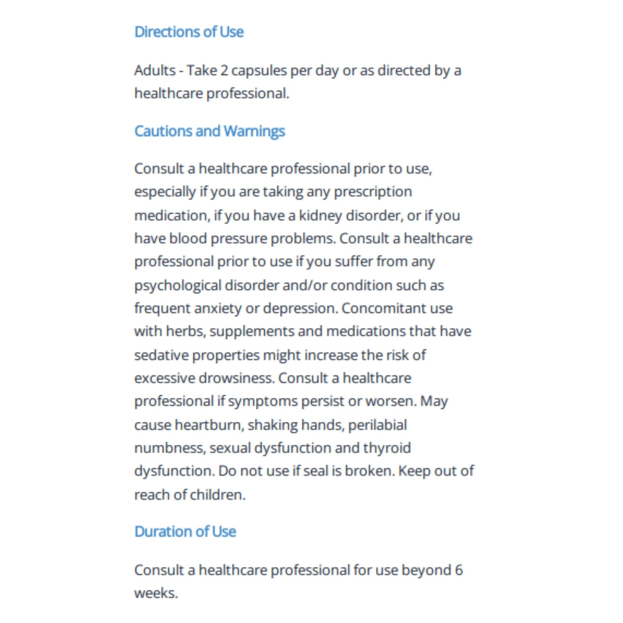 Cyto - Matrix Cortico·Calm Matrix 60 Vegetable Capsules - Nature's Source Inc