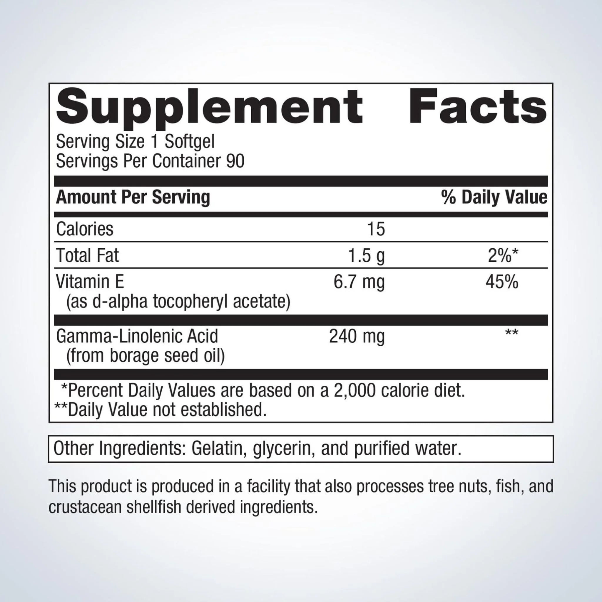 Metagenics OmegaGenics GLA 240 90 Softgels - Nature's Source Inc