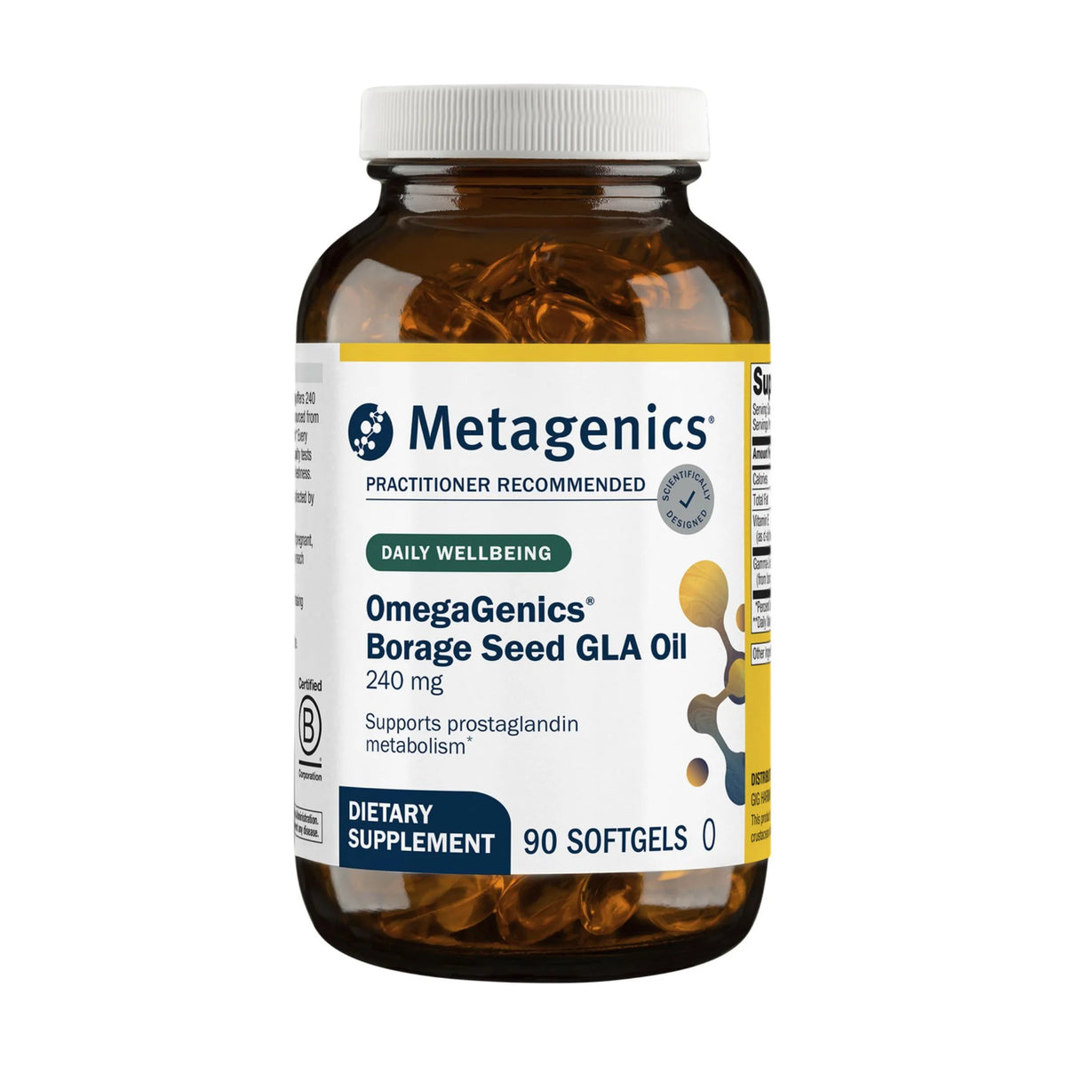 Metagenics OmegaGenics GLA 240 90 Softgels - Nature's Source Inc