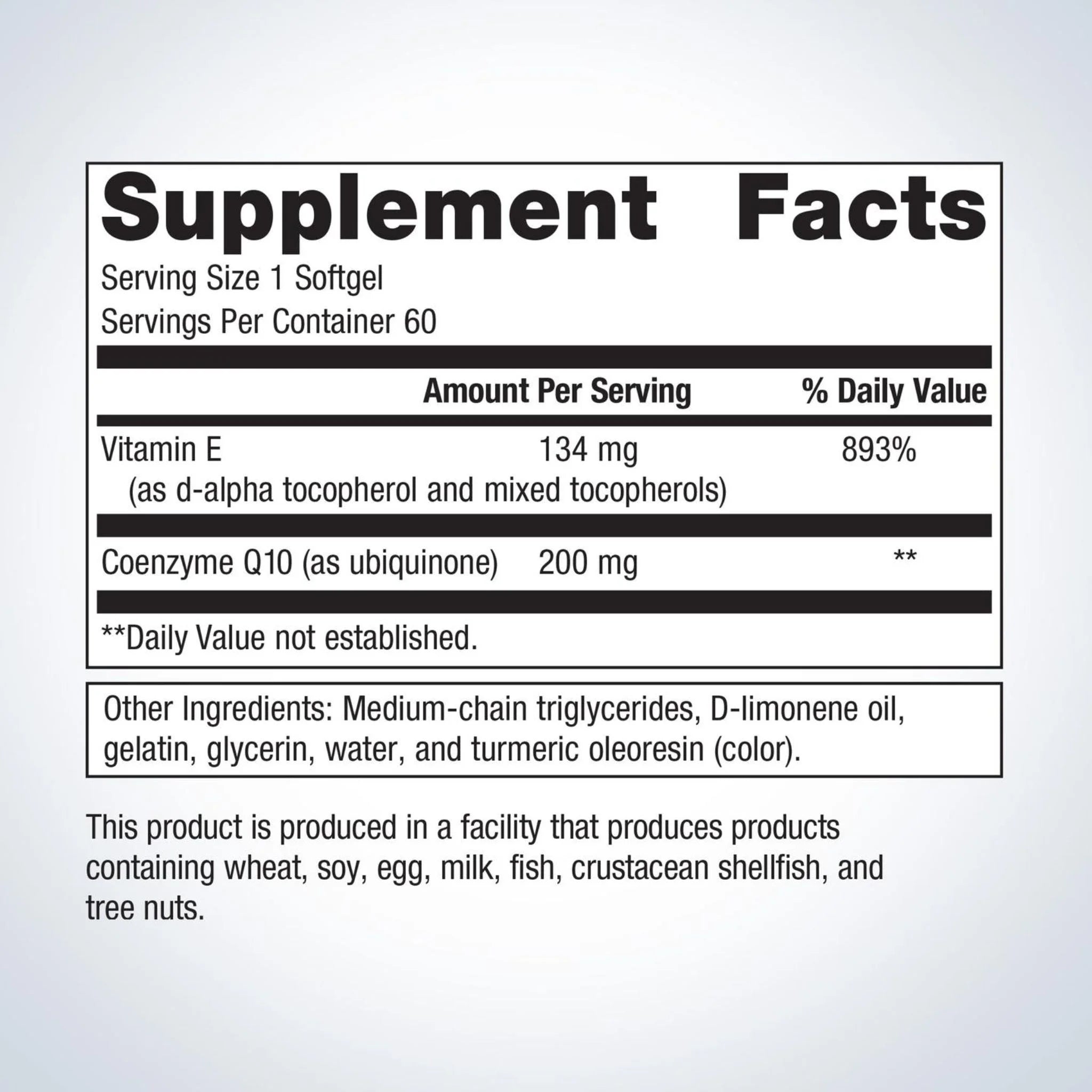 Metagenics CoQ10 ST - 200 60 Softgels - Nature's Source Inc