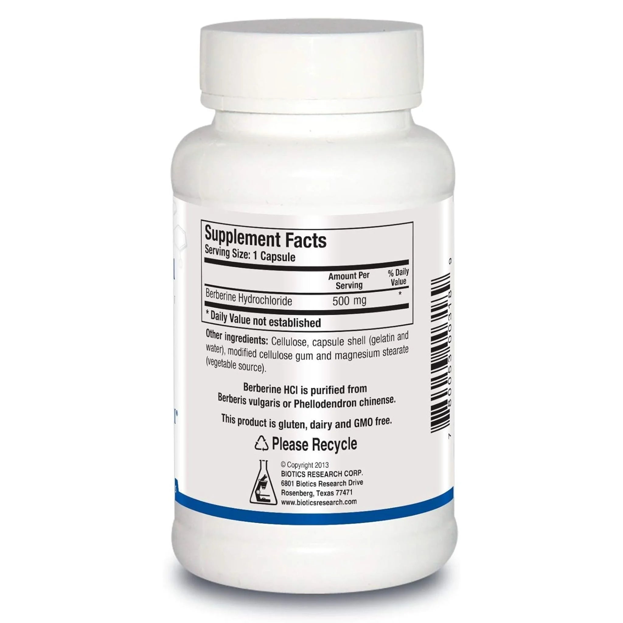 Biotics Berberine HCl 90c