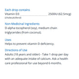 Cyto Matrix Cyto D3 Drops 2500IU-MCT Base 15ml