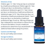 Cyto Matrix Cyto Folate 200mcg Drops 15ml