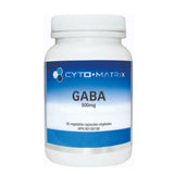 Cyto Matrix Gaba 500mg 90 Vegetable Capsules