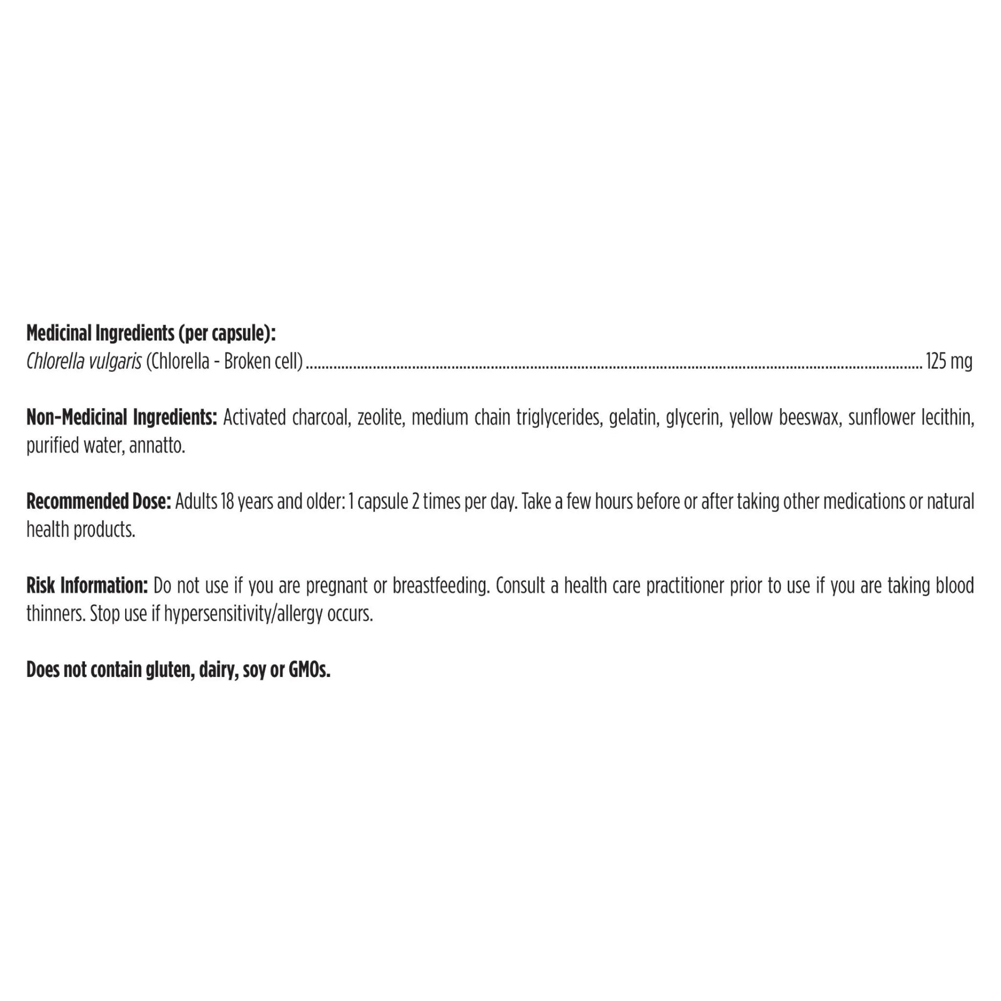 Designs for Health CPB Chlorella 60 Softgels