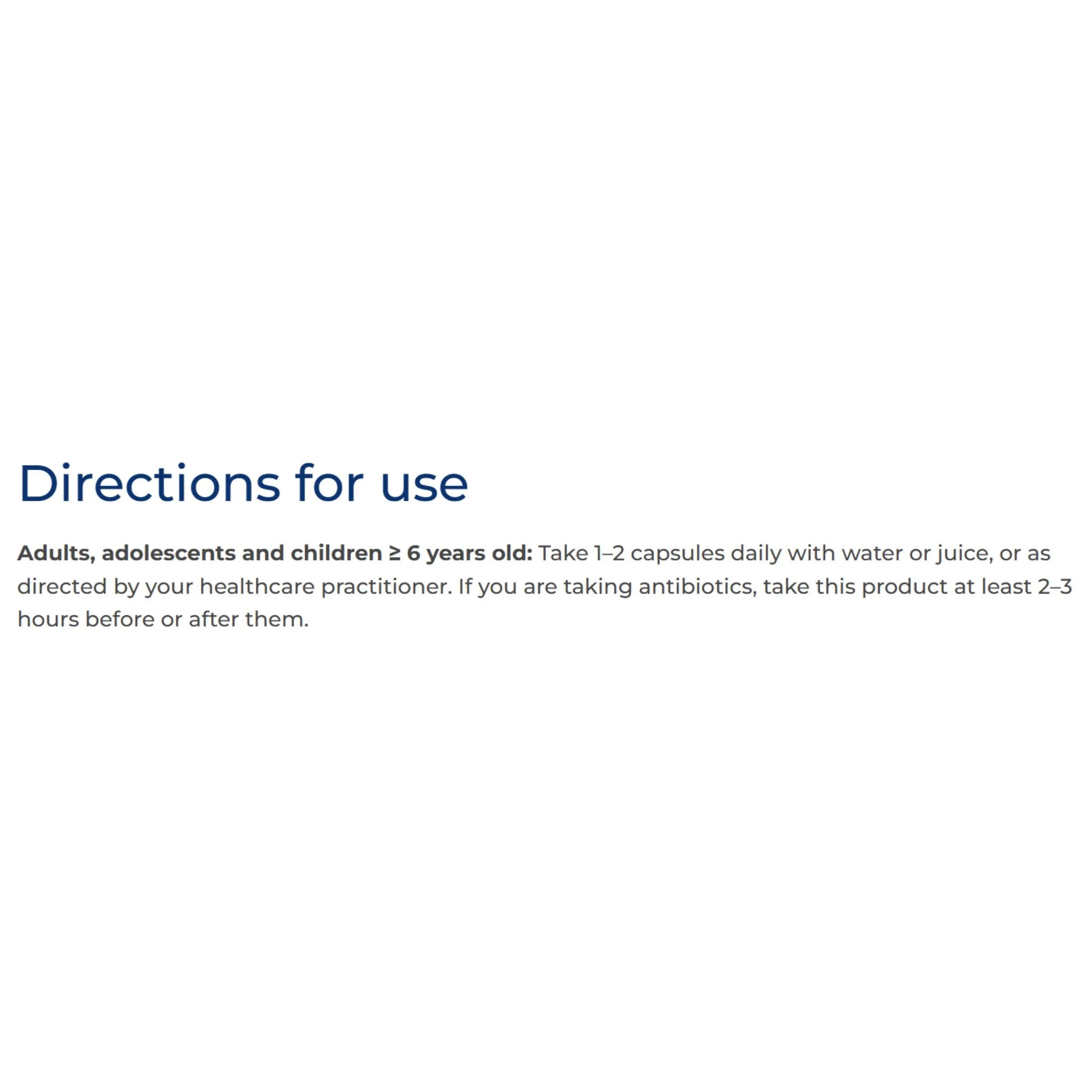 Buy NFH Intensity Probiotics SAP 60 Capsules Online - Nature's Source