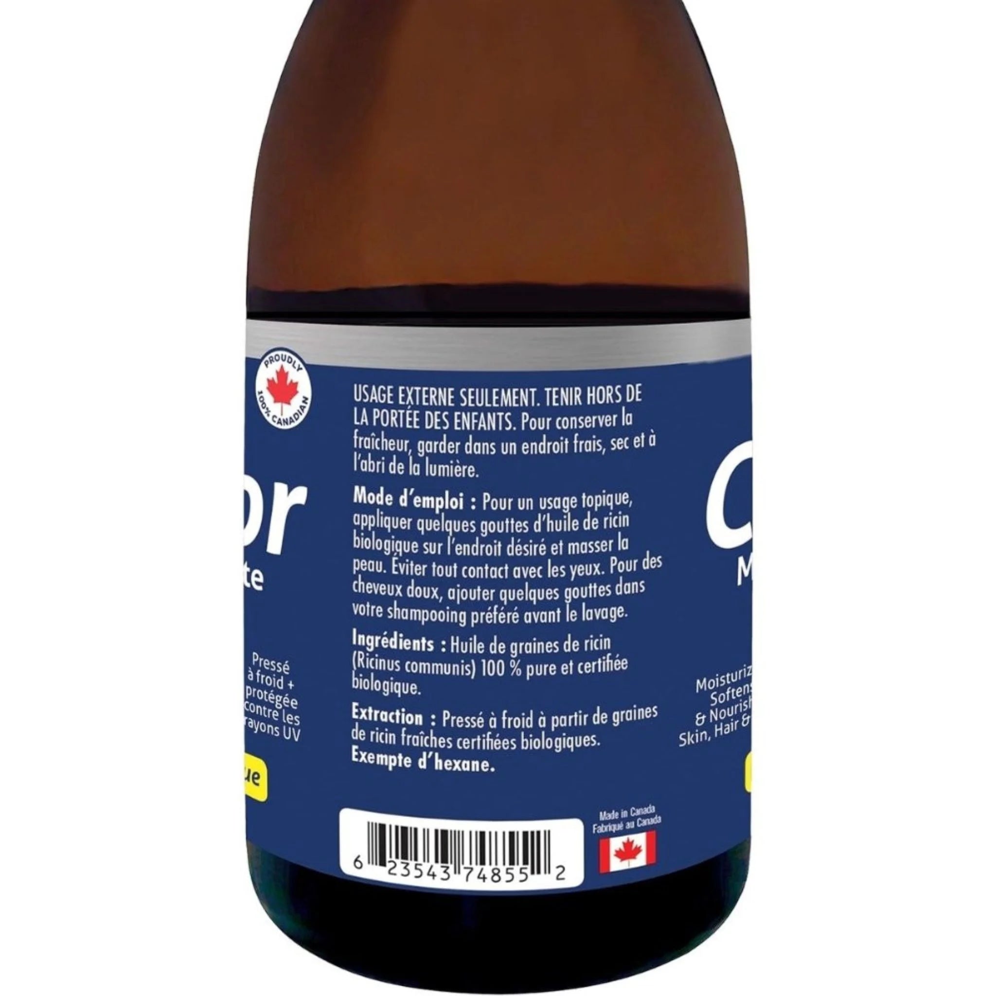 Naka Platinum Organic Castor Oil 300ml