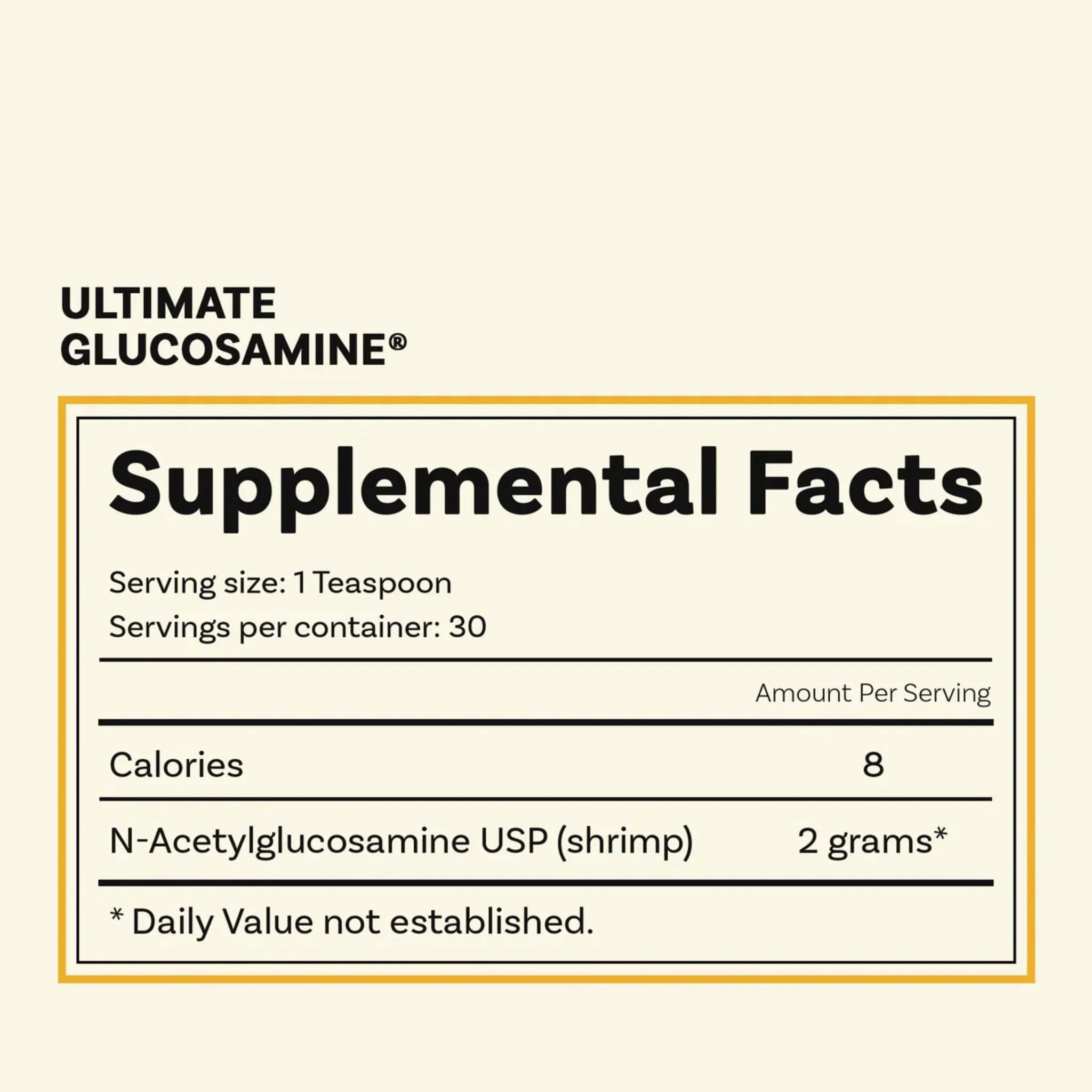 Wellesley Ultimate Glucosamine 60g - Nature's Source Inc