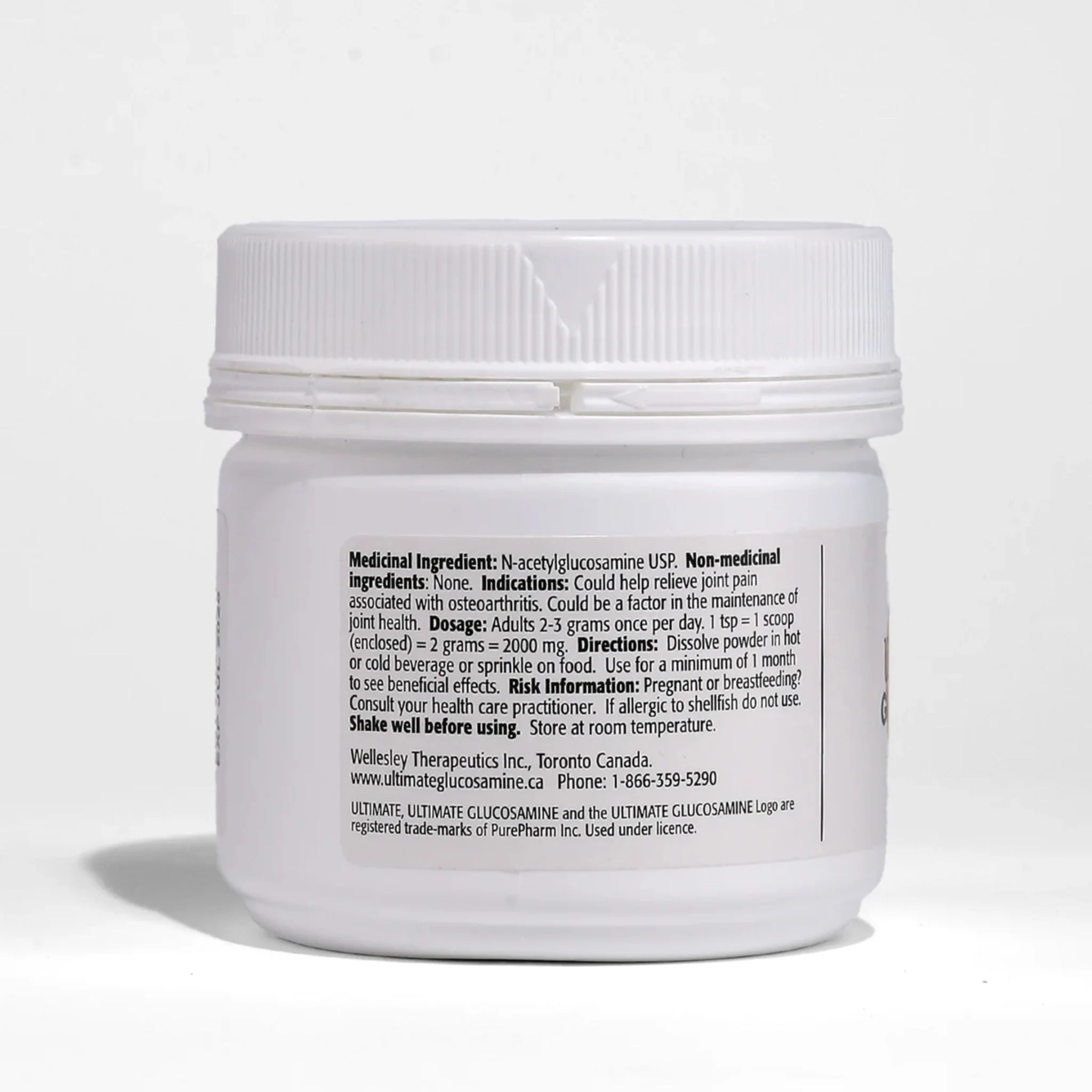 Wellesley Ultimate Glucosamine 60g - Nature's Source Inc