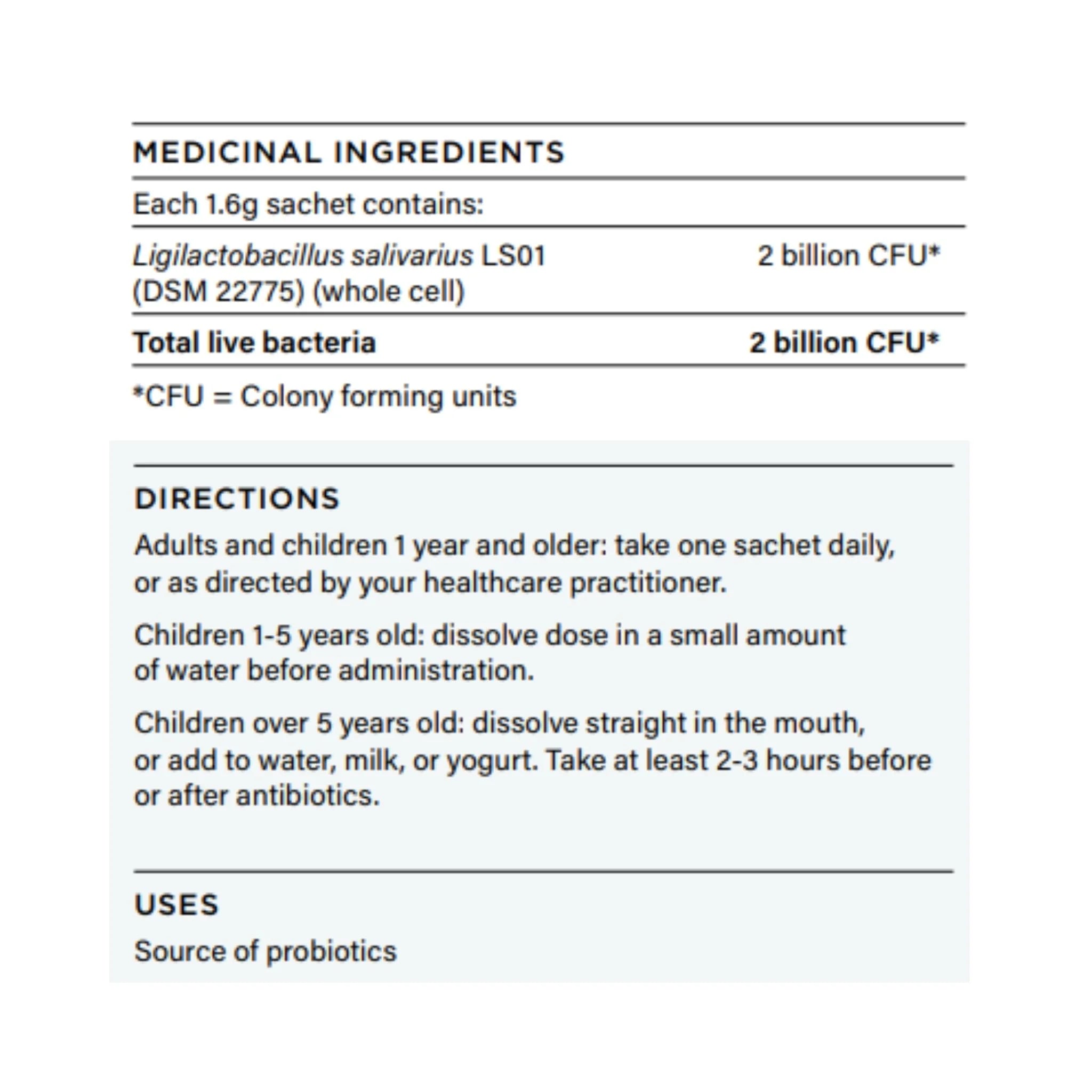 Activated Probiotics Biome Soothe Vanilla 30ct