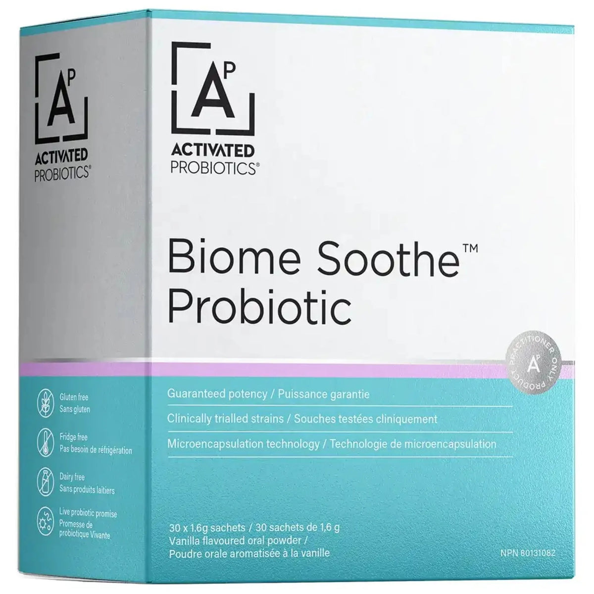 Activated Probiotics Biome Soothe Vanilla 30ct