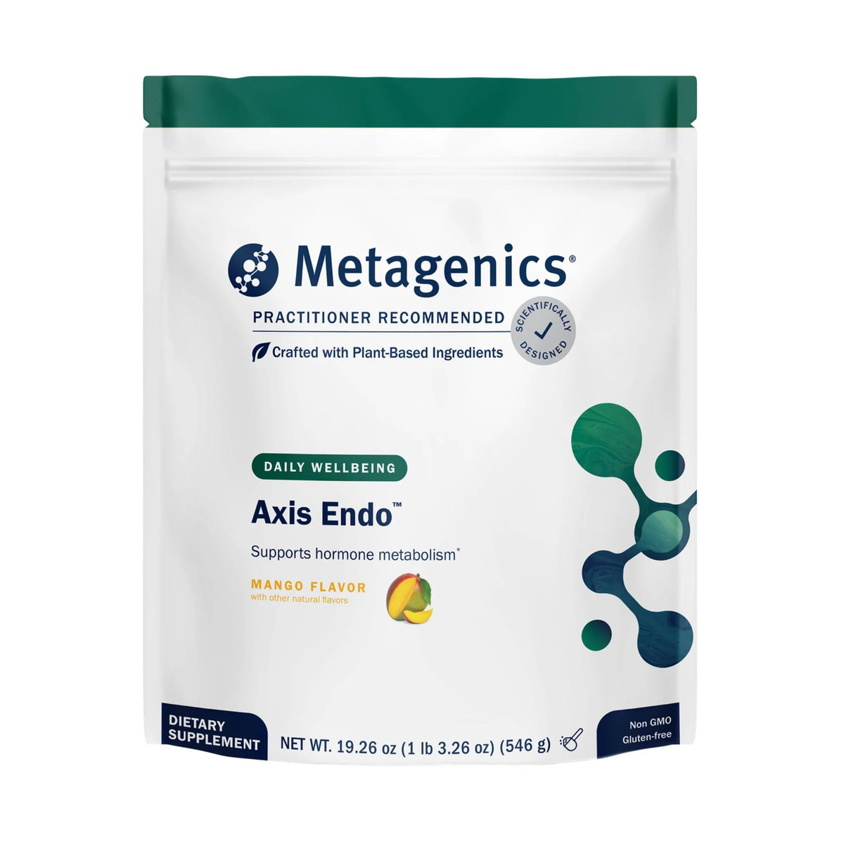 Metagenics Axis Endo Mango 546g - Nature's Source Inc