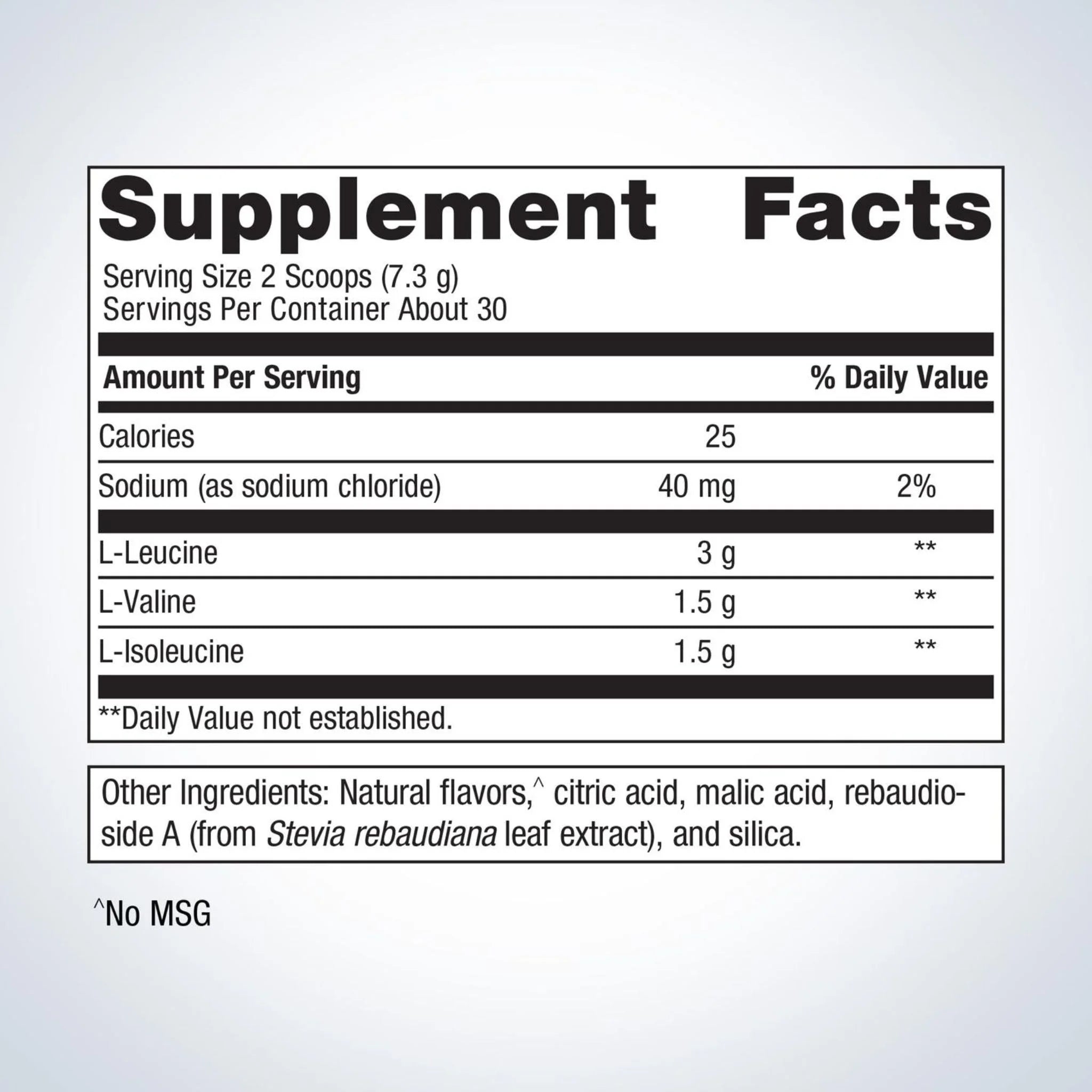 Metagenics BCAAs Orange Mango 219g - Nature's Source Inc