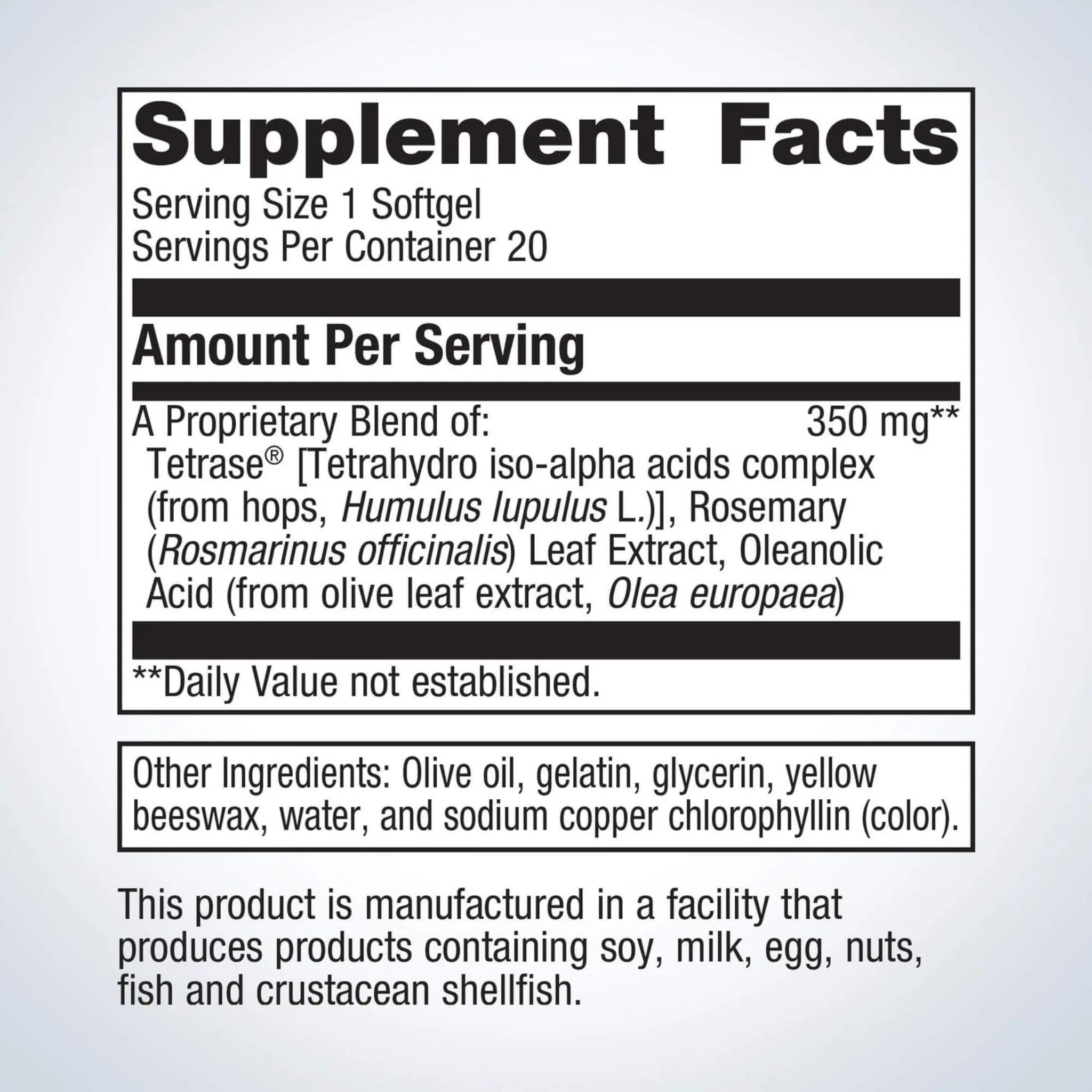 Metagenics Kaprex 20 Softgels - Nature's Source Inc