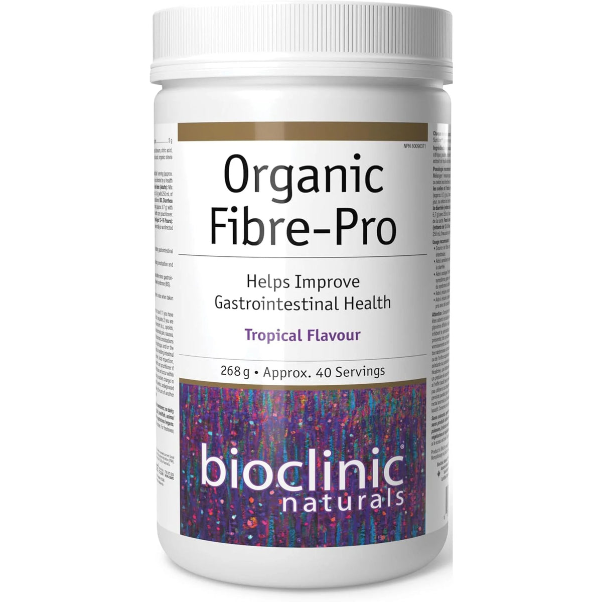 Bioclinic Naturals Organic Fibre-Pro 268g