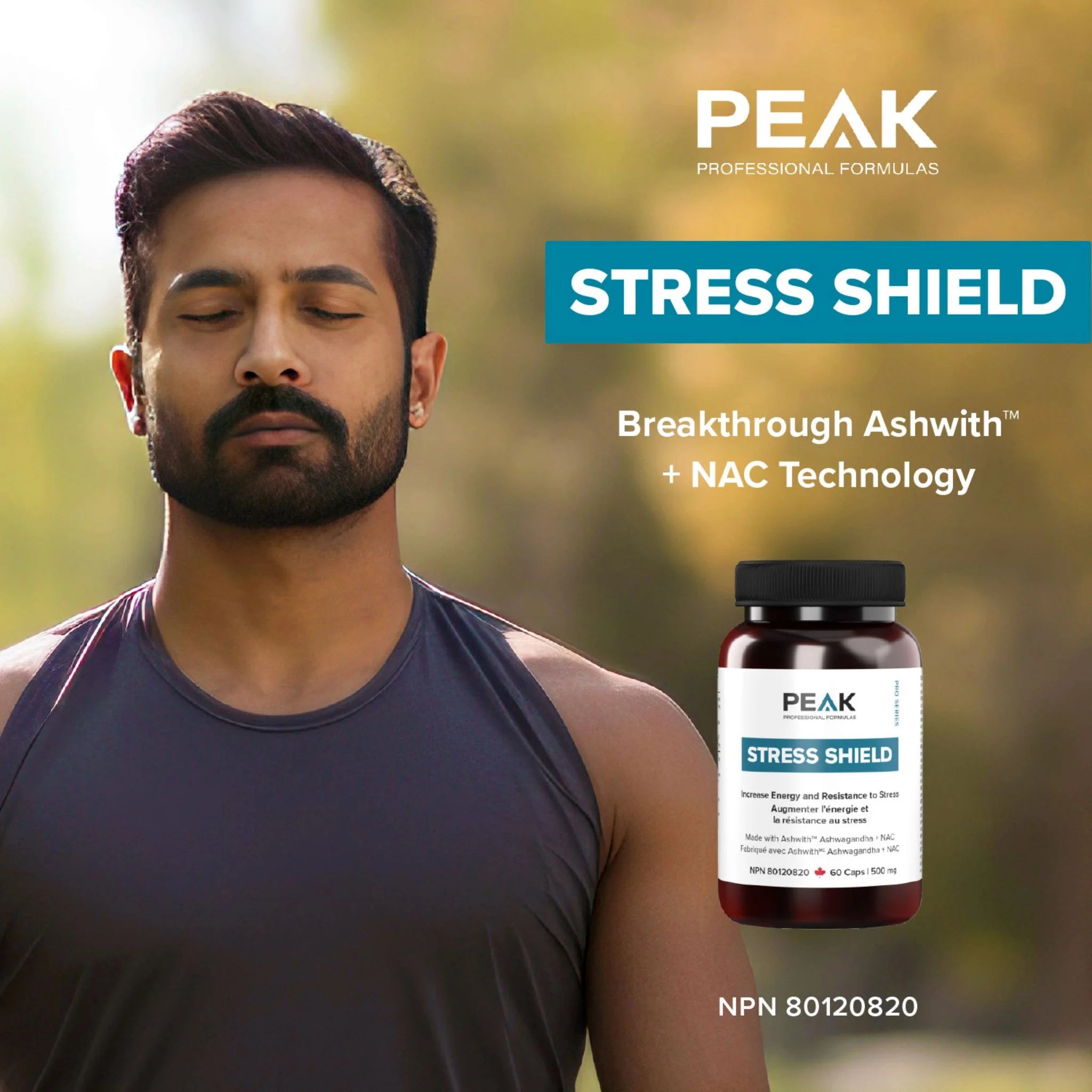 Peak Professional Formulas Stress Shield 60 Capsules