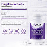AOR Active Green Tea 180 Veg-Caps