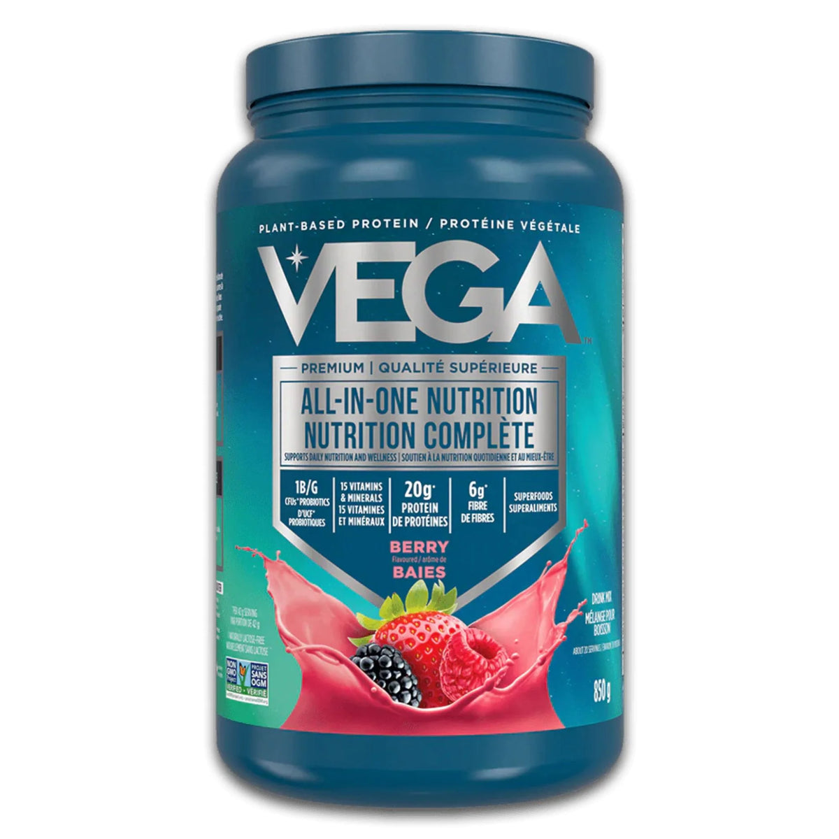 Vega All-In-One Nutrition Berry 850g