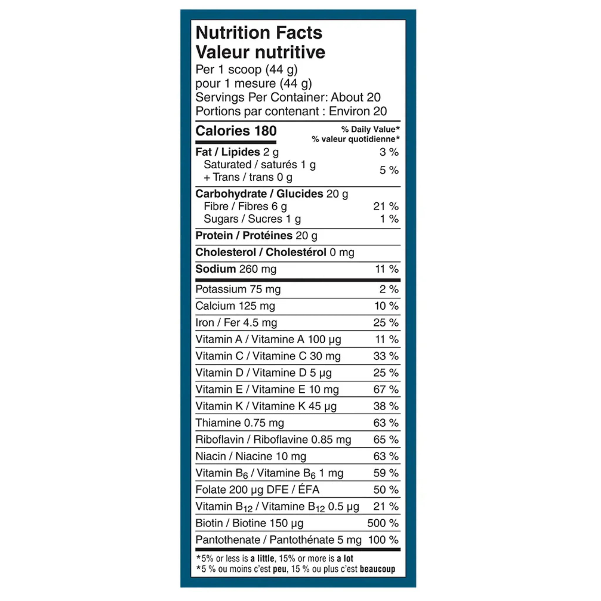 Vega One Protein Vanilla Chai 874g - Nature's Source Inc
