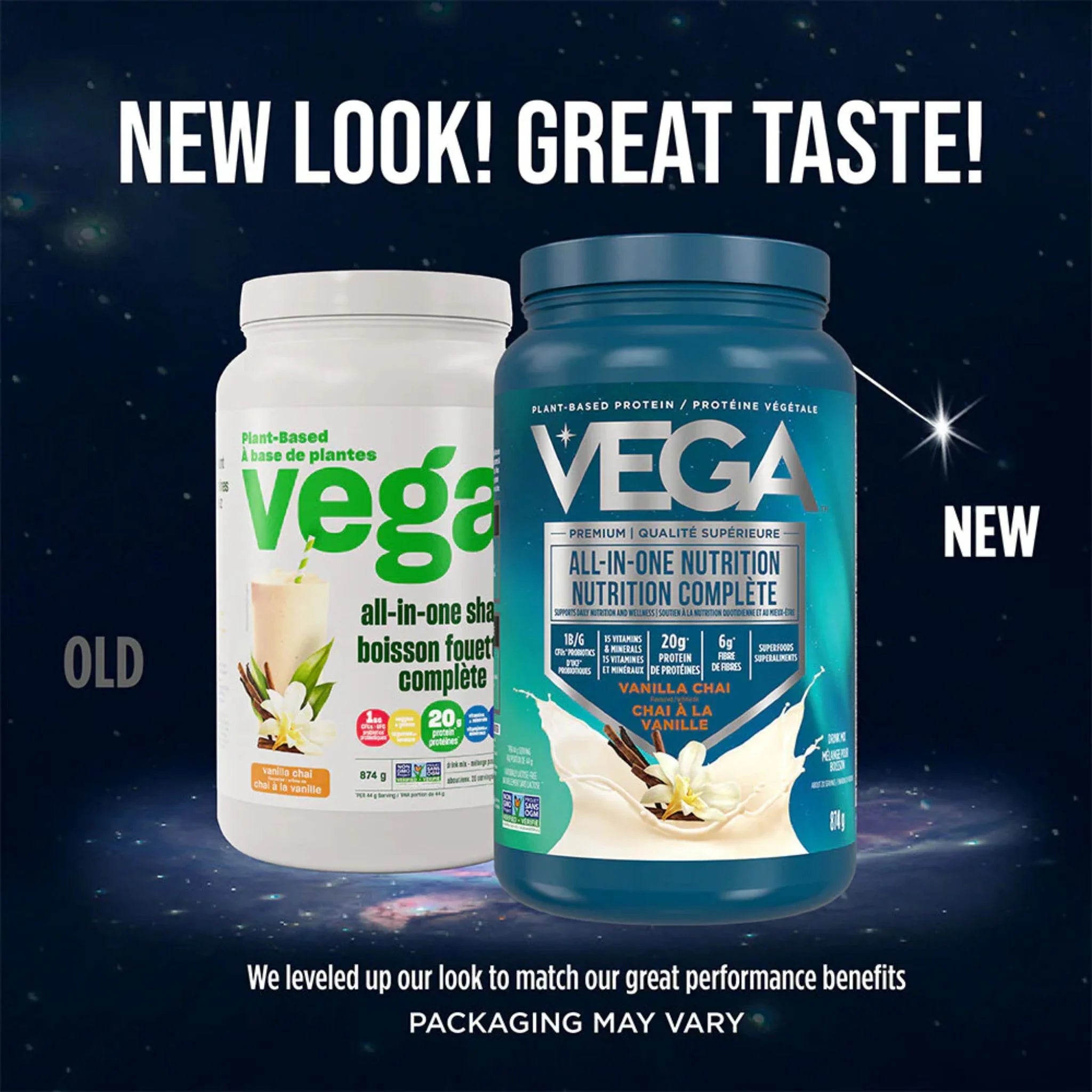 Vega One Protein Vanilla Chai 874g - Nature's Source Inc