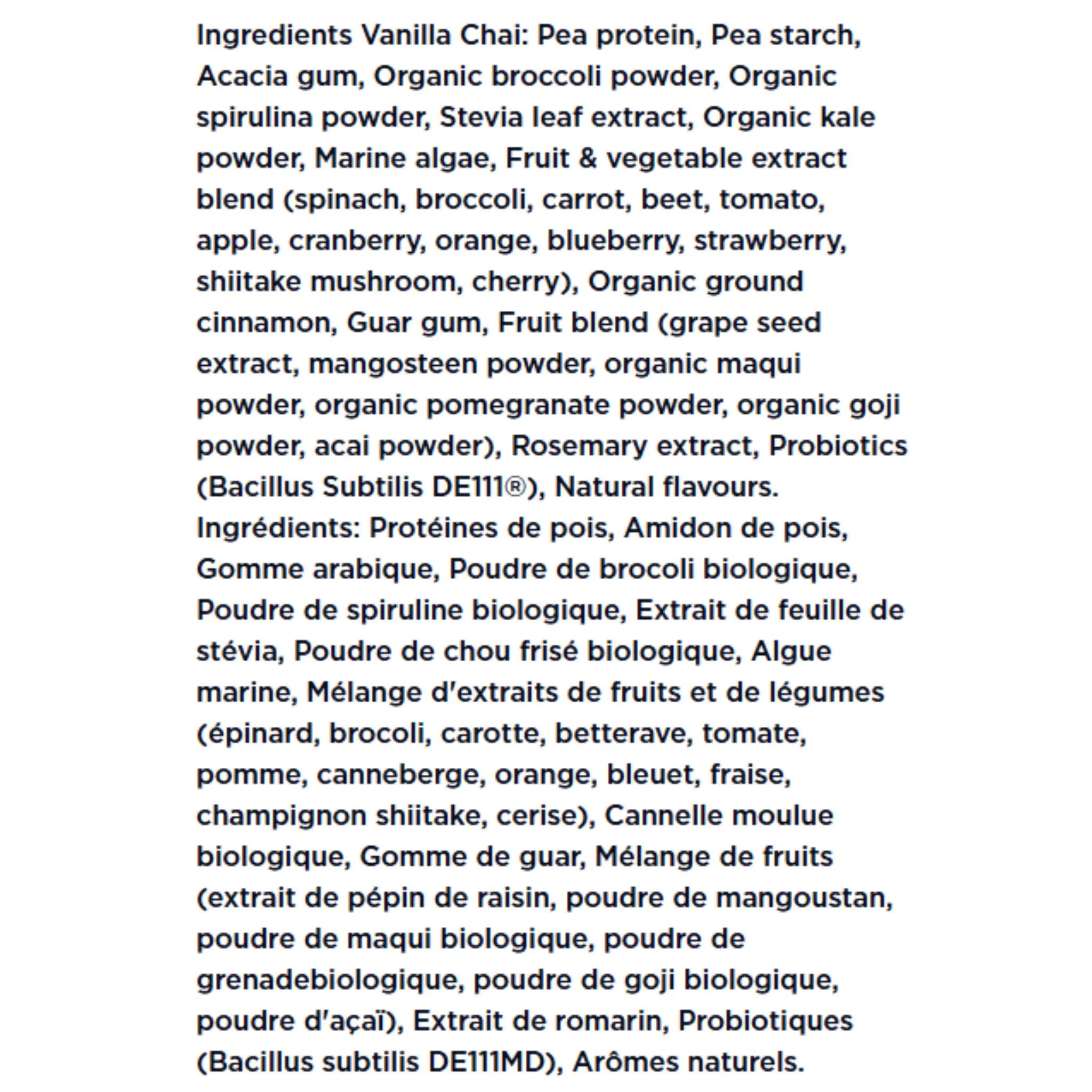 Vega One Protein Vanilla Chai 874g