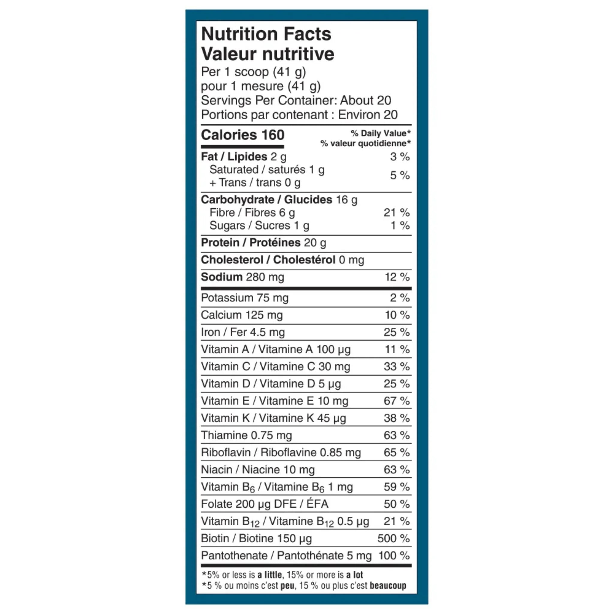 Vega All-In-One Nutrition French Vanilla 827g