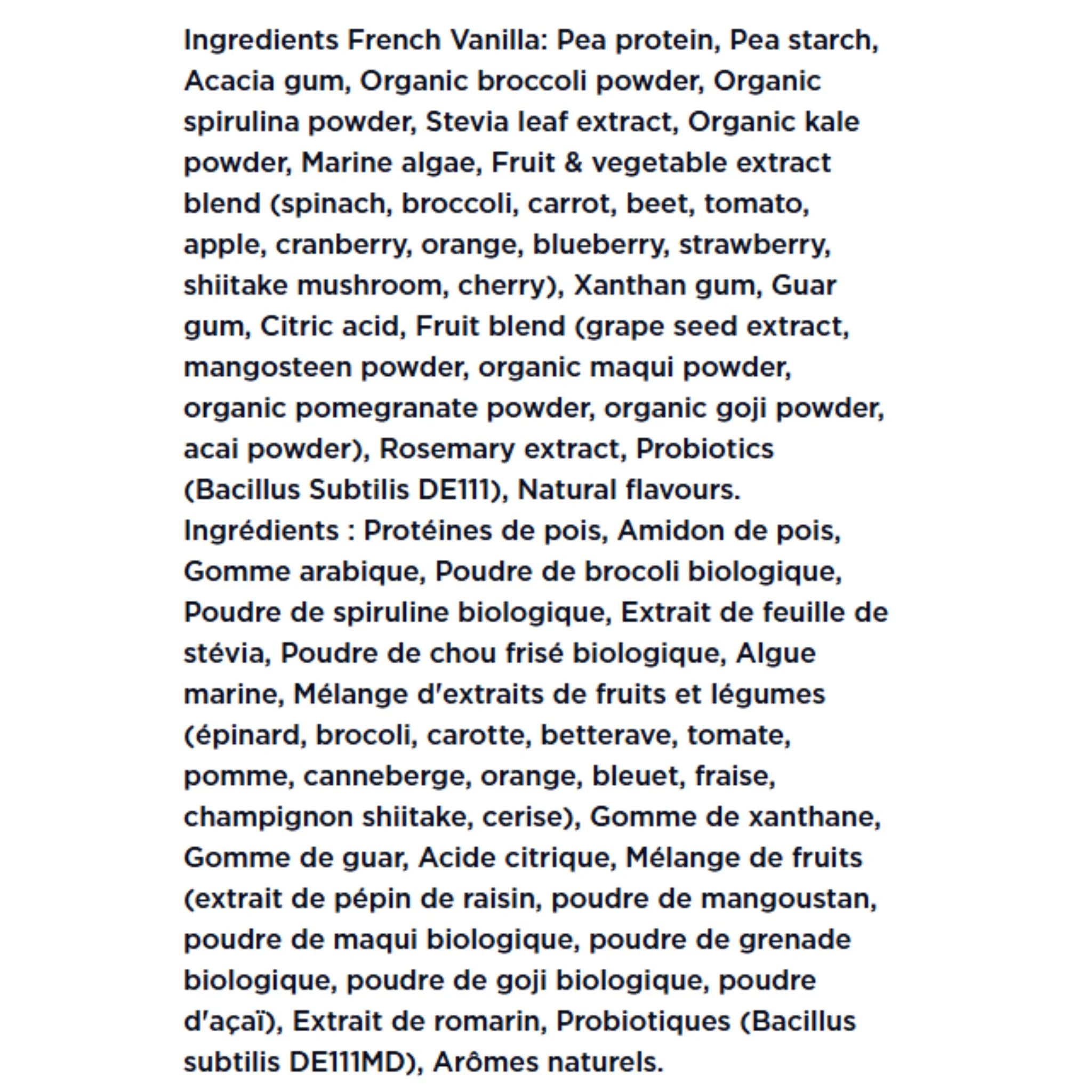 Vega All-In-One Nutrition French Vanilla 827g