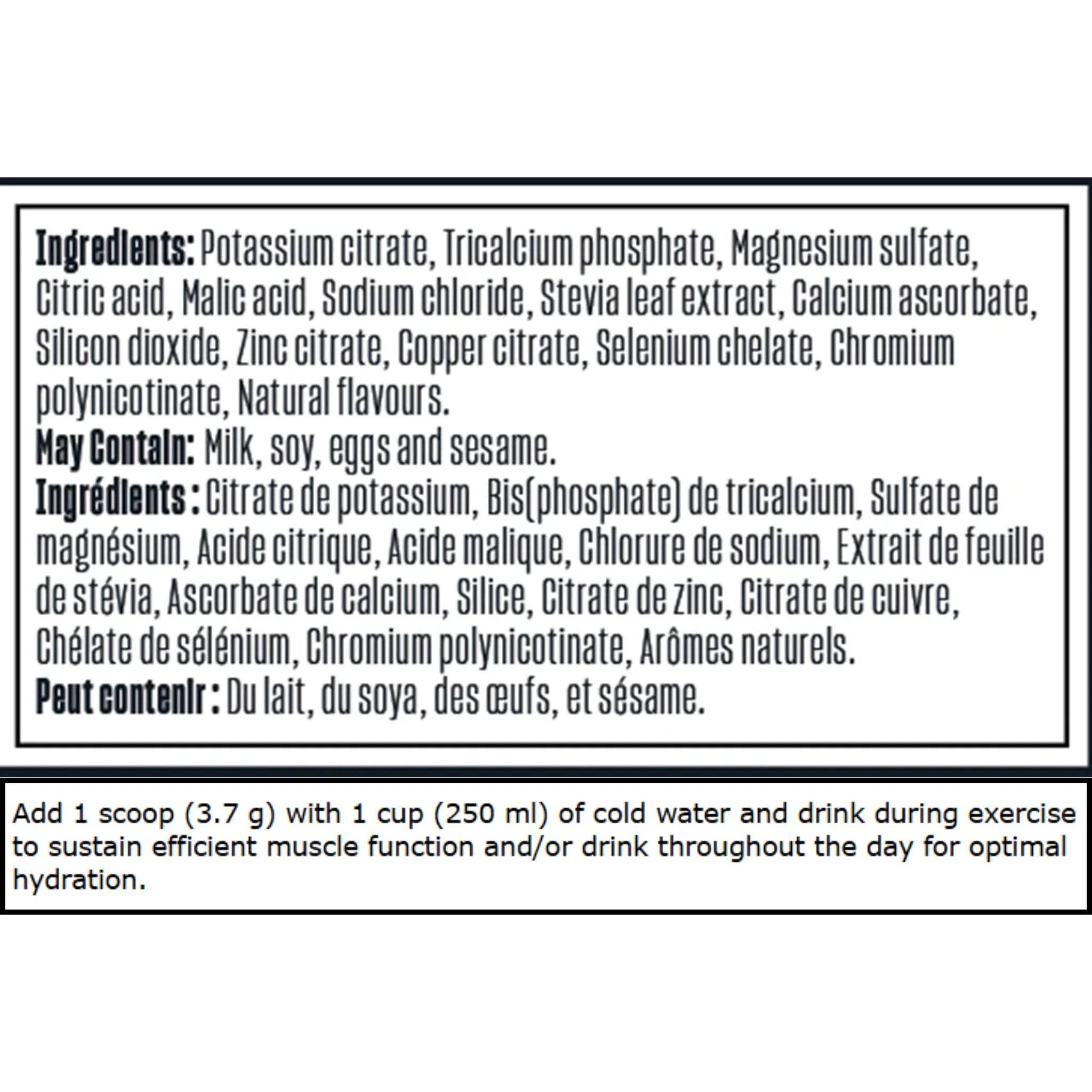 Vega Sport Hydration Lemon Lime 168g